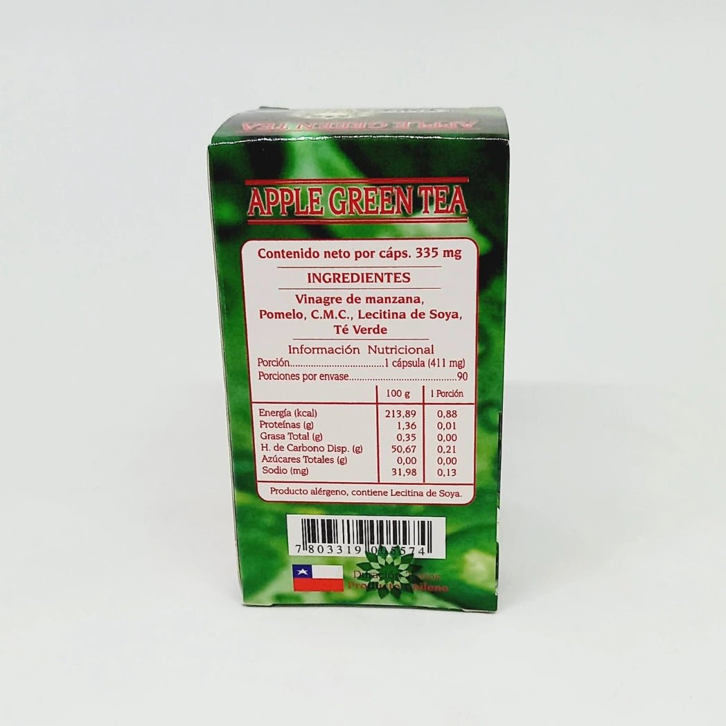 Apple Green Tea información nutricional