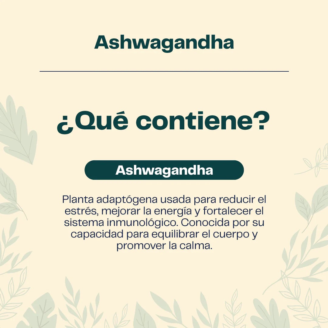 Ashwagandha para el estrés y la ansiedad