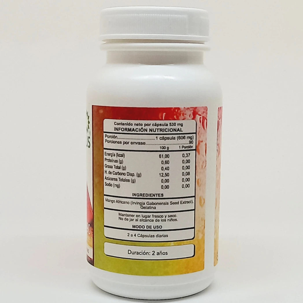 Mango africano información nutricional