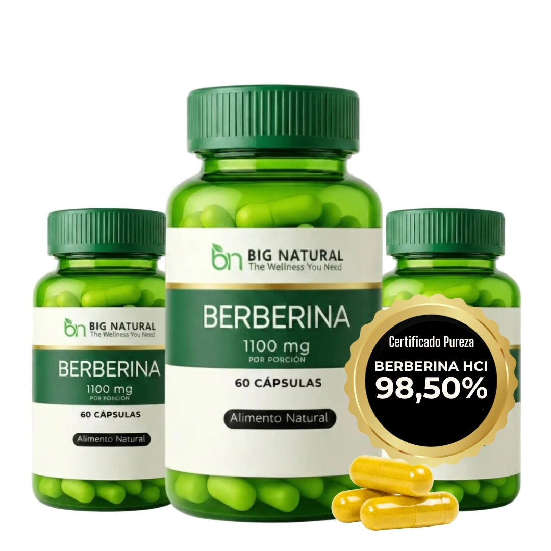 BERBERINA HCL TRES FRASCOS BIGNATURAL