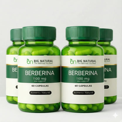 Berberina oferta 4 frascos 
