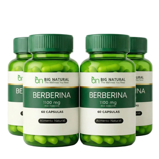4x Berberina 60 cápsulas BigNatural
