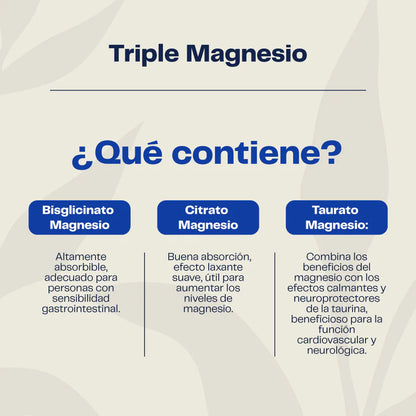 Para que sirve triple magnesio