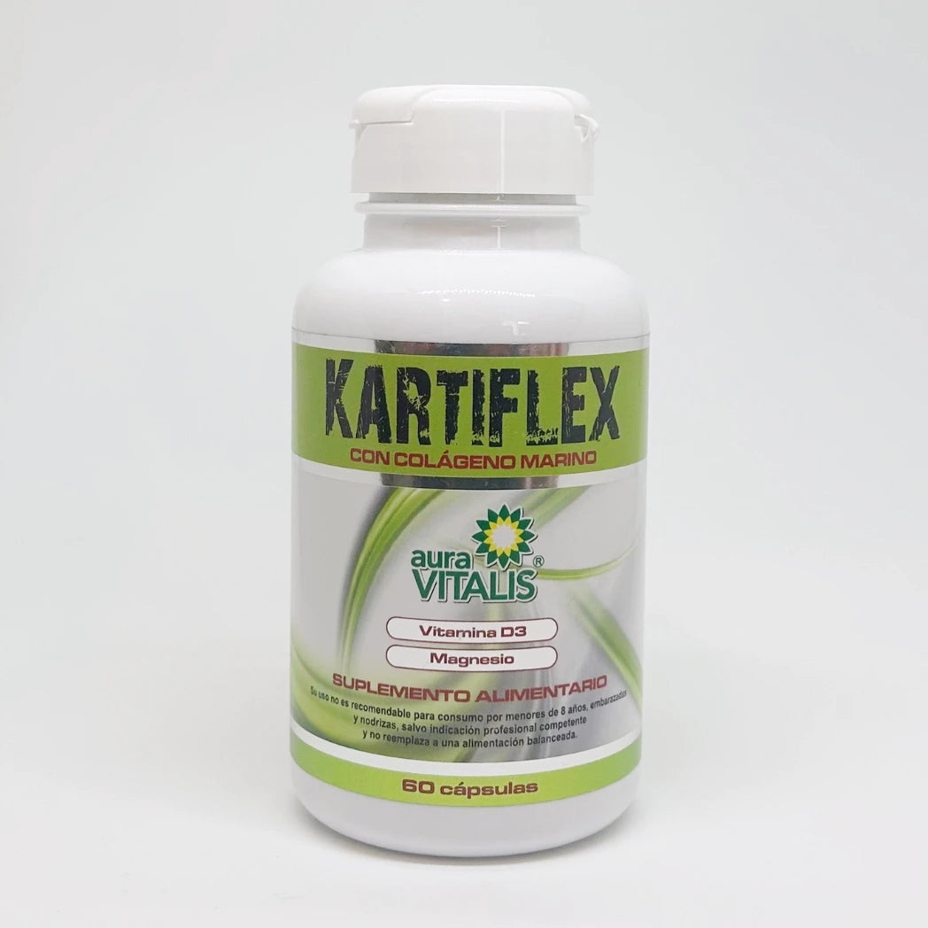 Kartiflex con Colágeno Marino 60 cápsulas Aura Vitalis – Big Natural