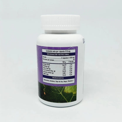Resveratrol Información Nutricional