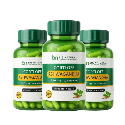 ashwagandha tres frascos