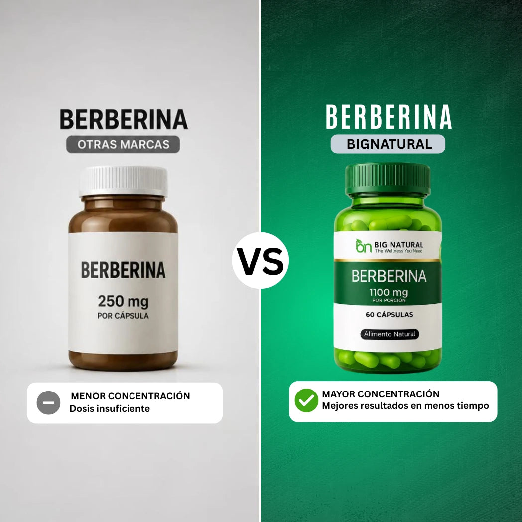 berberina bignatural VS otras marcas