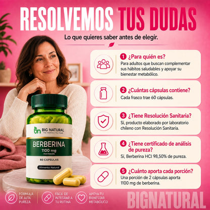 berberina preguntas frecuentes