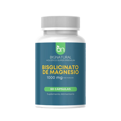 bisglicinato de magnesio bignatural