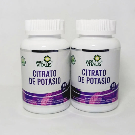 citrato de potasio 2x Aura Vitalis